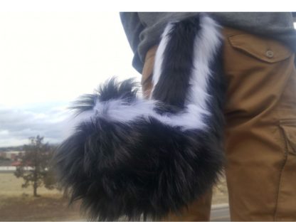 Furry Skunk Costume Tail
