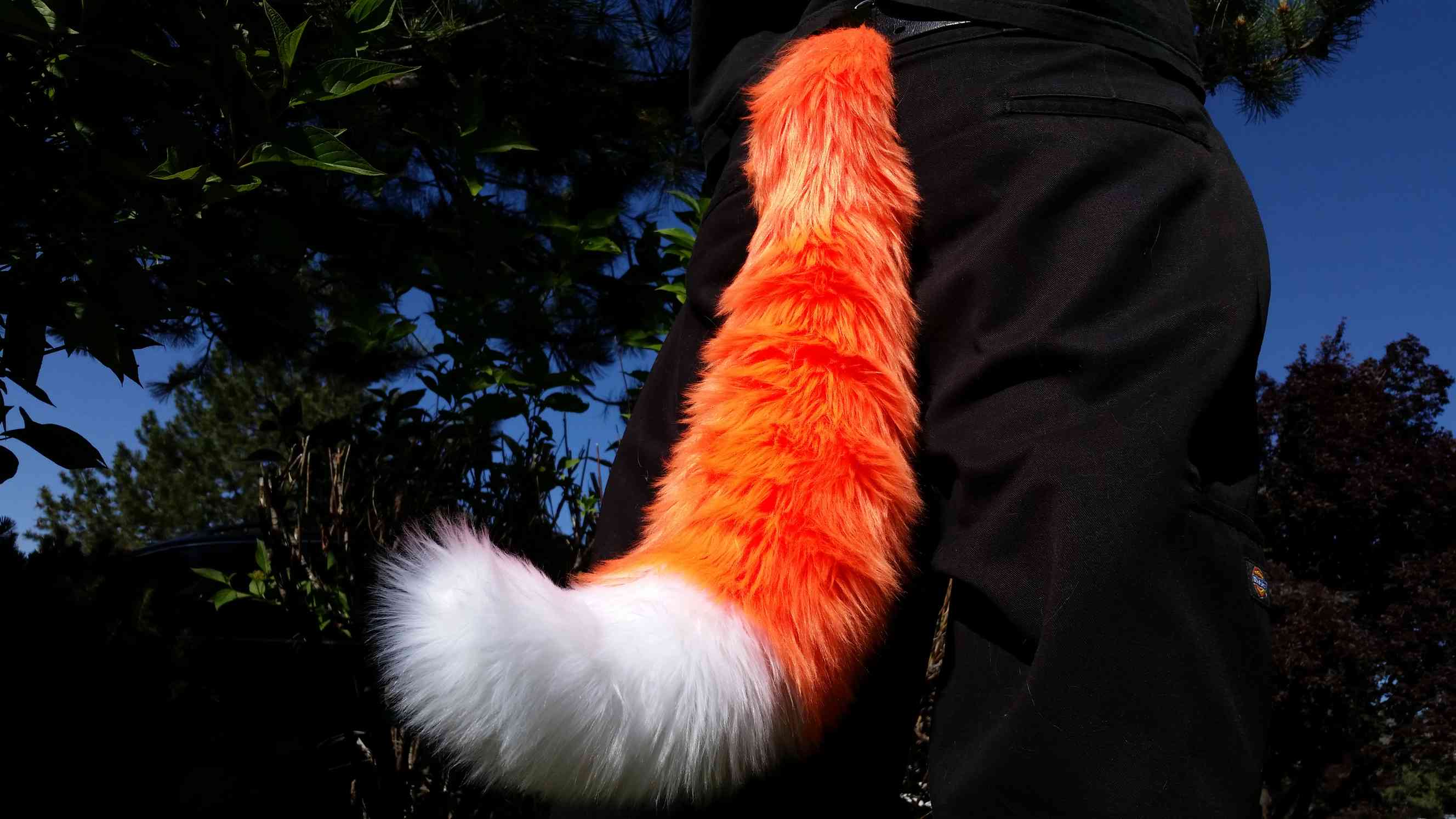 furry fox costume tail.