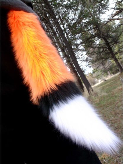 fox costume tail mini