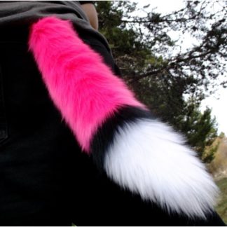 Furry Clip-On Cosplay Accessories Fox Costume Tails 16" by AnthroWear 