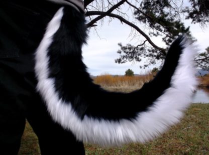 furry husky costume tail xl