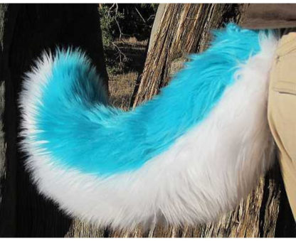furry husky costume tail