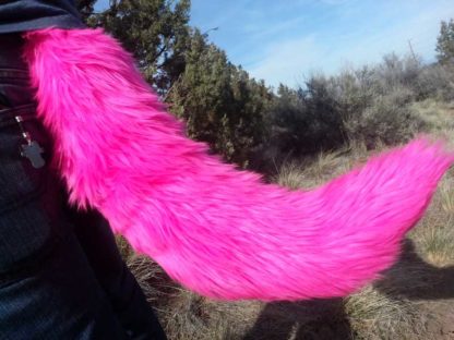 furry wolf costume tail